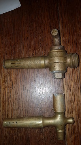 Antique breweriana brass - 2, x