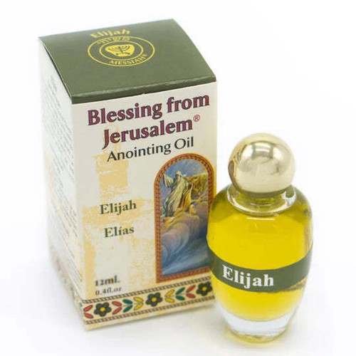 Elijah anointing oil from holy - anointing,