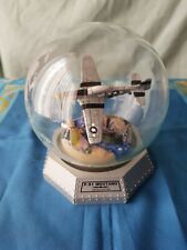 Franklin Mint IMA North American P-51 Mustang in world globe/dome - used