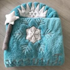 Cozee Home Frozen Kids Wrap Around Hooded Blanket (s5)