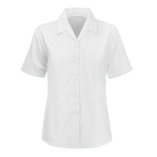 Girls White Short Sleeve