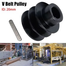 1Pcs Fits 20mm Bore Groove V Belt Pulley ID 20mm ATV Go Kart Engines Accessory