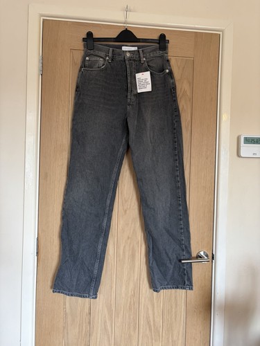 Topshop grey high - topshop, high-waisted