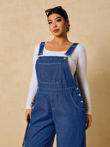 Women wide leg denim - wide‑leg,