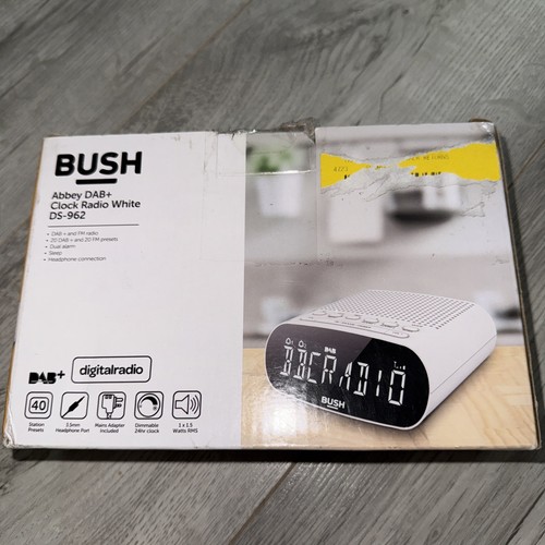 Bush dab clock radio - clock,