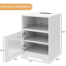 LED Light Bedside Table 2/3