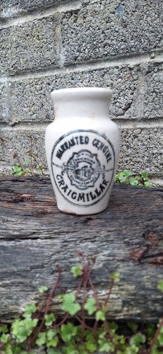 Old antique stoneware cream - old,