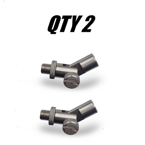 Stainless steel angle adapters - stainless,