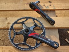 Carbon Fibre Fulcrun Crank Set And Sprocket Gravel/ Road Bike/hybrid 115   172.5
