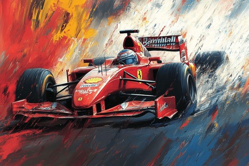 Racing car formula one - f1,