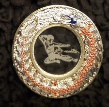Bruce Lee Silver Glass Coin Autograph Kung Fu Enter the Dragon Way of Chinese UK