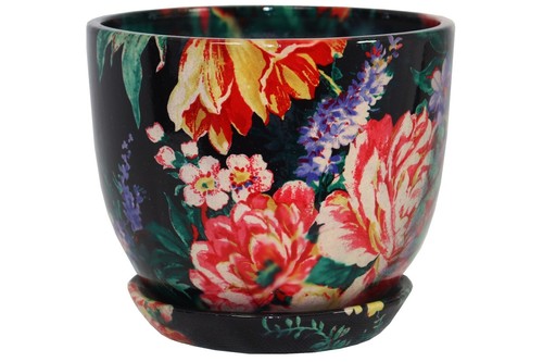 Ceramic plant pots saucer - ceramic,