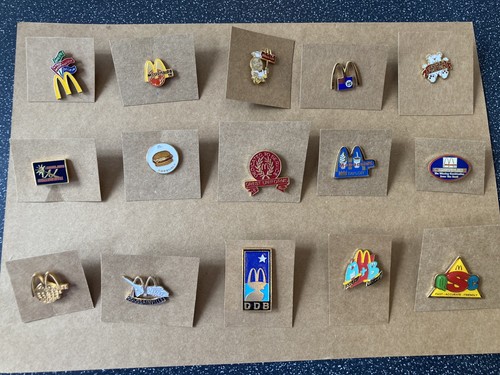 Pin badge vintage joblot - pin,