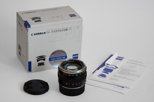 Carl zeiss sonnar f1 5 - 50, mm/f1.5