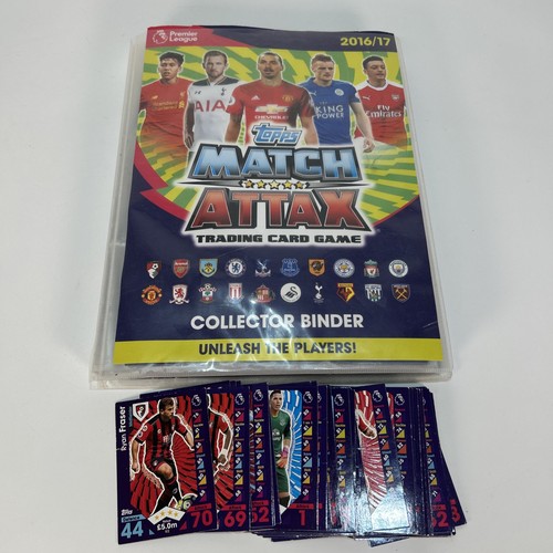 Topps match attax 2016 - match, 2016/17
