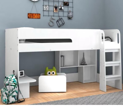 White painted wood - wood, sleeper