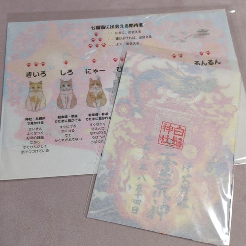 Goshuin stamp dragon - goshuin, lucky