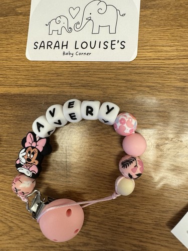 Personalised dummy clips - personalised,