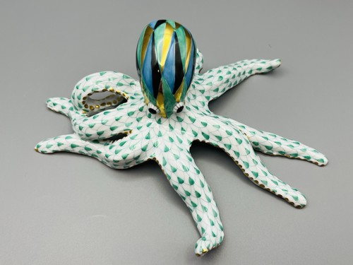 Herend figurine octopus - figurine,