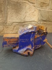 Record 1 Ton Mechanics Vintage Vice Made In Sheffield 4" Jaws Made In England