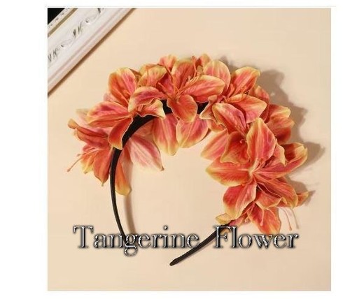 Tangerine flower - tangerine,