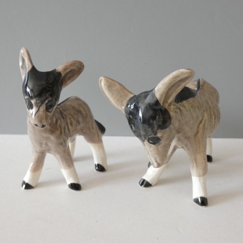 Donkeys ceramic figurines - 2,