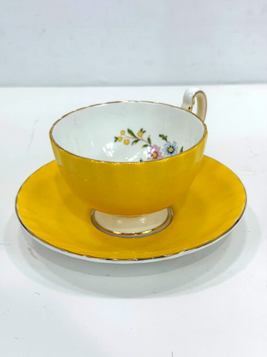 Aynsley tea cup - and, saucer