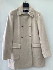 Zara Womens Wool Mix Beige