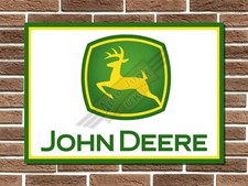John Deere Tractors Metal Sign Garage Sign Farm Vintage Retro Man Cave