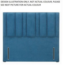 HYPNOS Super King Headboard Harriett Euro Slim 180cm 6FT Antique Gold RRP£1230