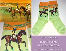 ART SOCKS Edgar Degas RACE