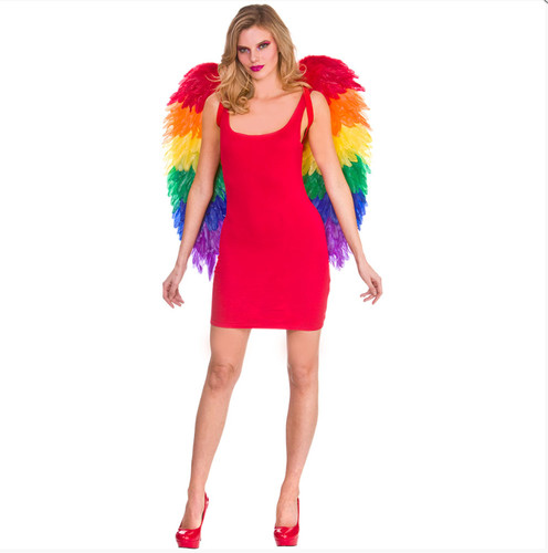 Sale large rainbow feather - sale,