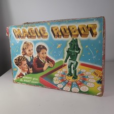 Vintage 1953 The Amazing Magic Robot Game - Merit J&L Randall 4th Edition