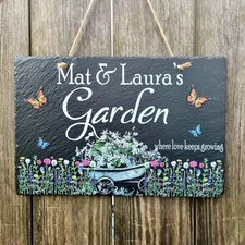 Personalised Slate Hanging