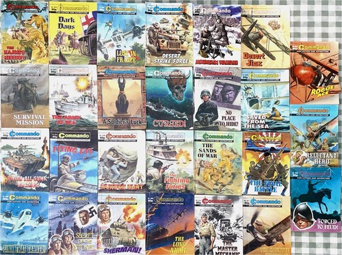 Commando magazine job lot 27 - commando,