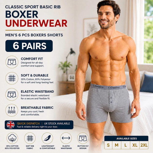Pack men boxer shorts soft - pack, men's
