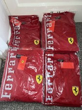 Red Ferrari large  T Shirt With Embalem Official Licencensed Product. 
