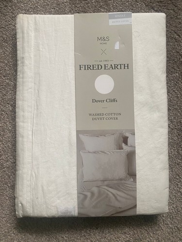 Fired earth duvet cover - fired,