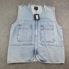 BNWT Men's Denim Waistcoat