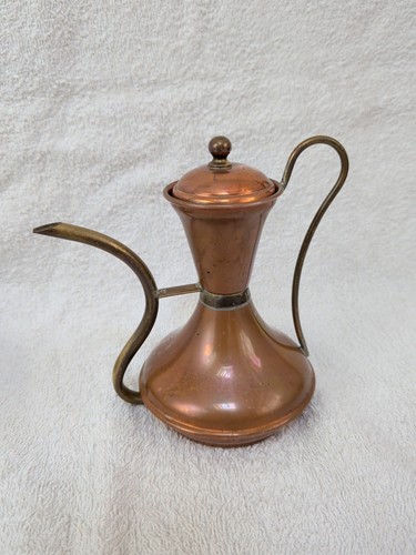 Vintage copper brass - copper, ewer
