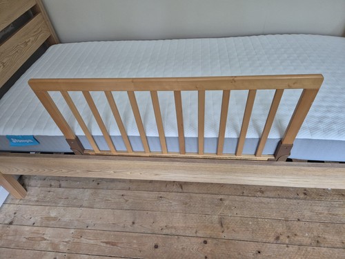 Babydan wooden bed - bed, rail