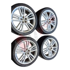 JAGUAR XJ PCD 5X108 255/35ZR20 8.5JX20 20 INCH SELINA SILVER SET OF ALLOY WHEELS