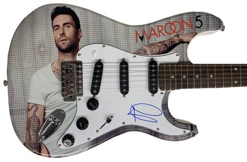 Adam levine signed full - adam,