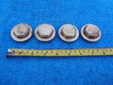 WW2 1940s Military vehicle MORRIS C8 Brass Axle / Diff Inspection Covers x 4