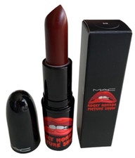 Mac Rocky Horror Picture Show Lipstick SIN Burgundy Matte Collectors Edition