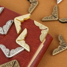 50pcs Metal Book Corner