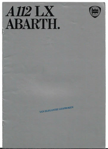 Lancia autobianchi a112 - lancia,