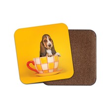 Teacup Basset Hound Coaster -