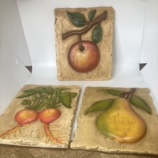 Vintage Plaster 3D Hanging