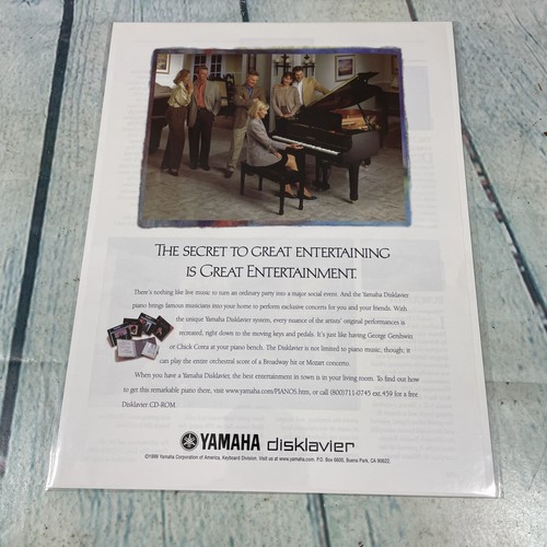 1999 yamaha disklavier piano - yamaha,
